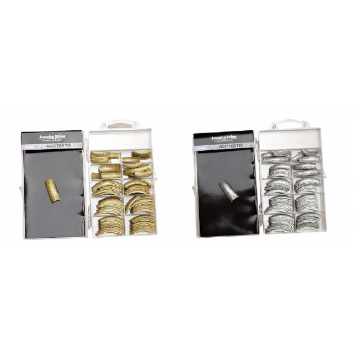 Νύχια Glitter Gold or Silver